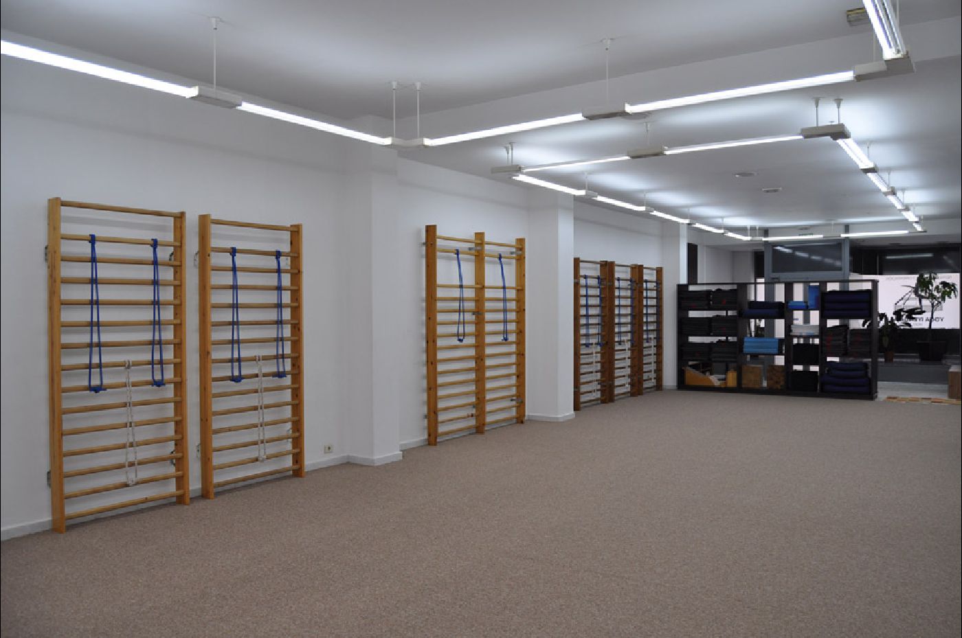 Sala de práctica de Yoga Iyegar Vigo Gran Vía